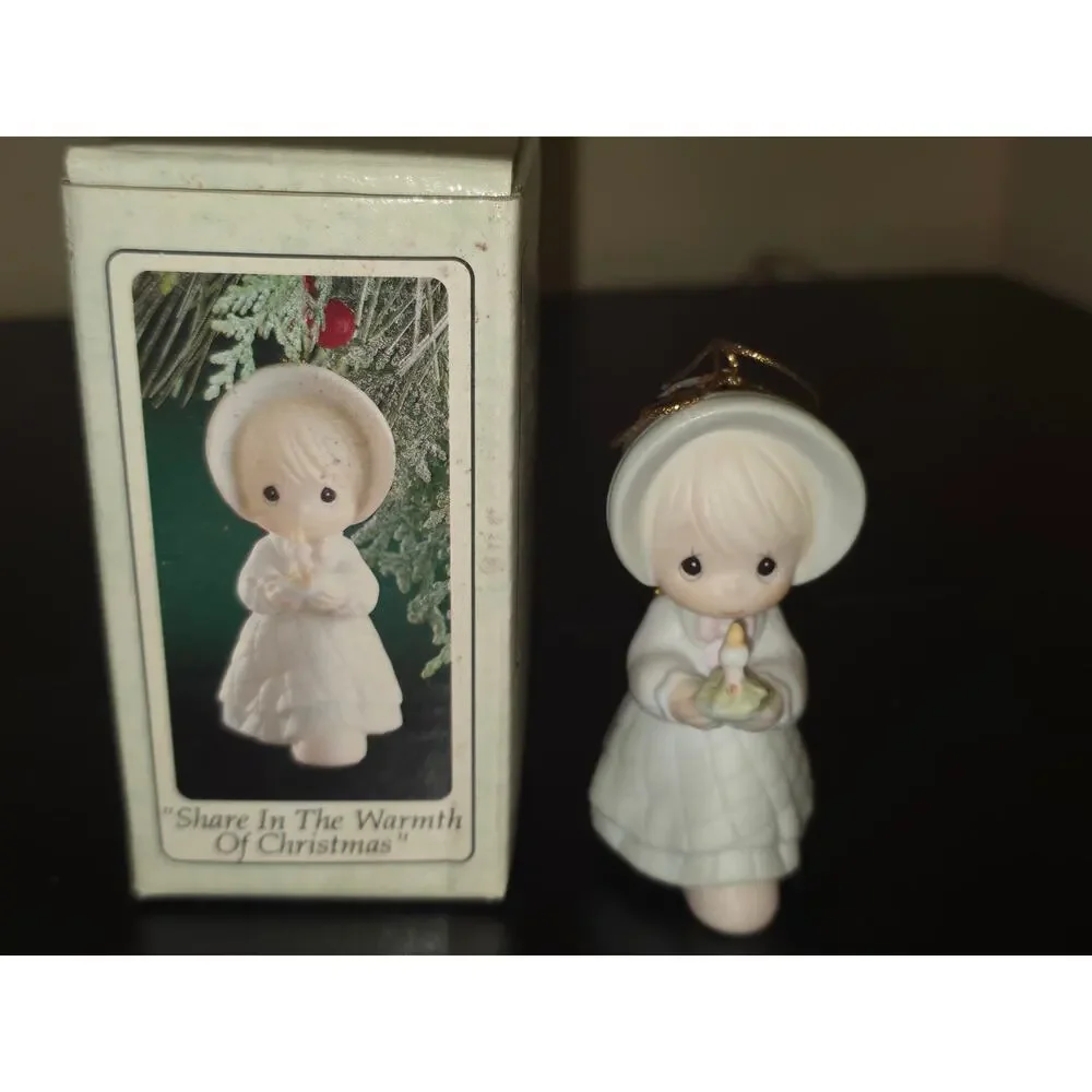 Precious Moments Share In The‎ Warmth Of Christmas Ornament Enesco 1993 527211